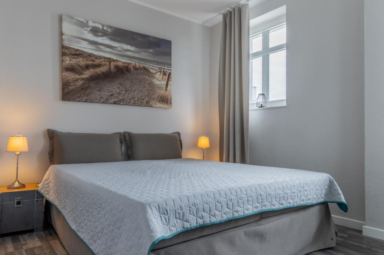 Strandnahe 2-Raum-Ferienwohnung Im Zentrum - Residenz Strandeck Fewo 02 Гёрен Экстерьер фото
